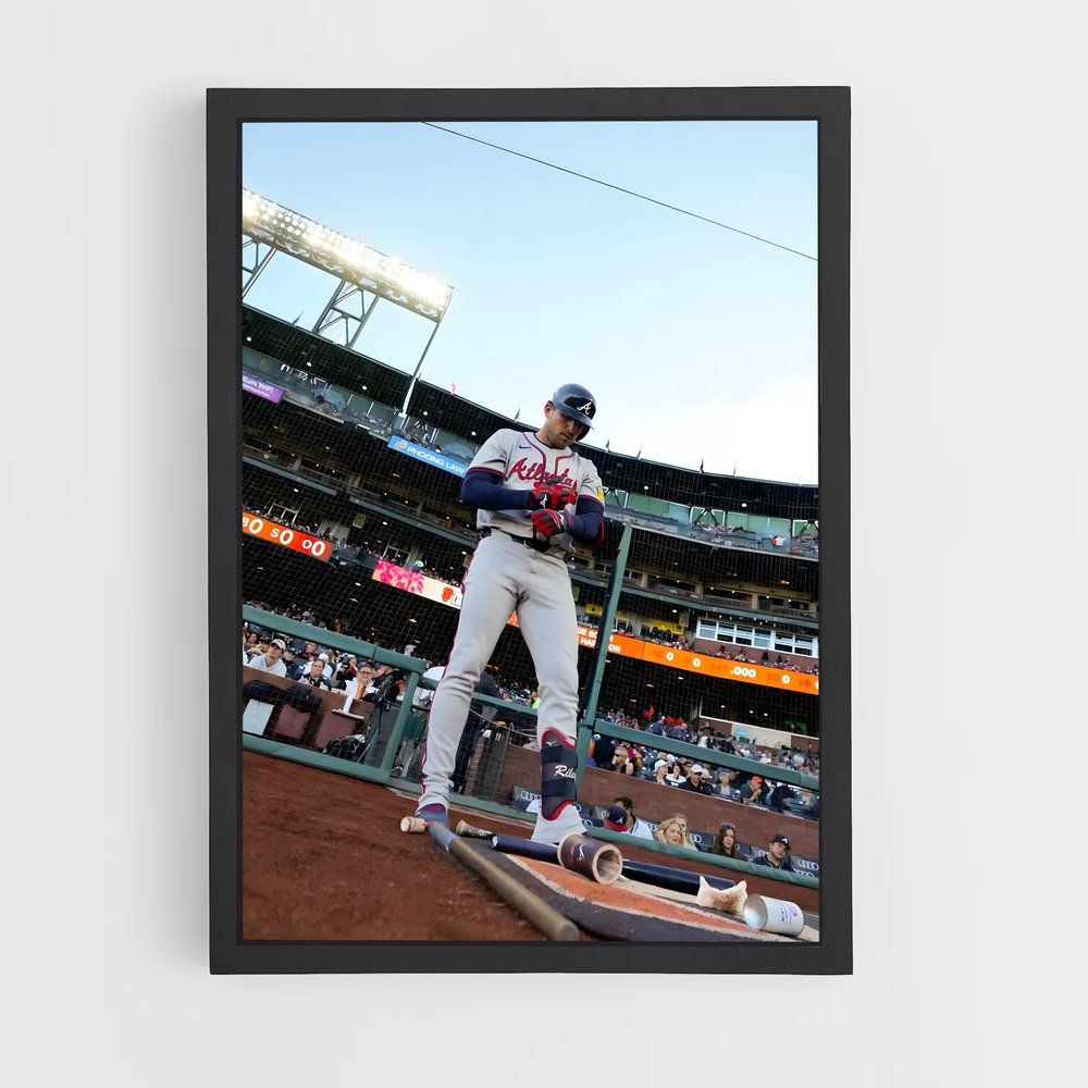 Poster Home Run Legend – affiche Baseball (vue 2)